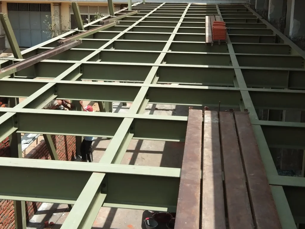 JIS G3101 SS400 untuk Konstruksi Tahan Gempa