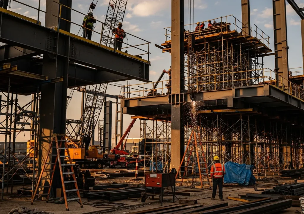 Infrastruktur Baja dalam Pembangunan