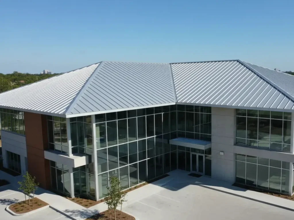 atap baja anti karat untuk bangunan