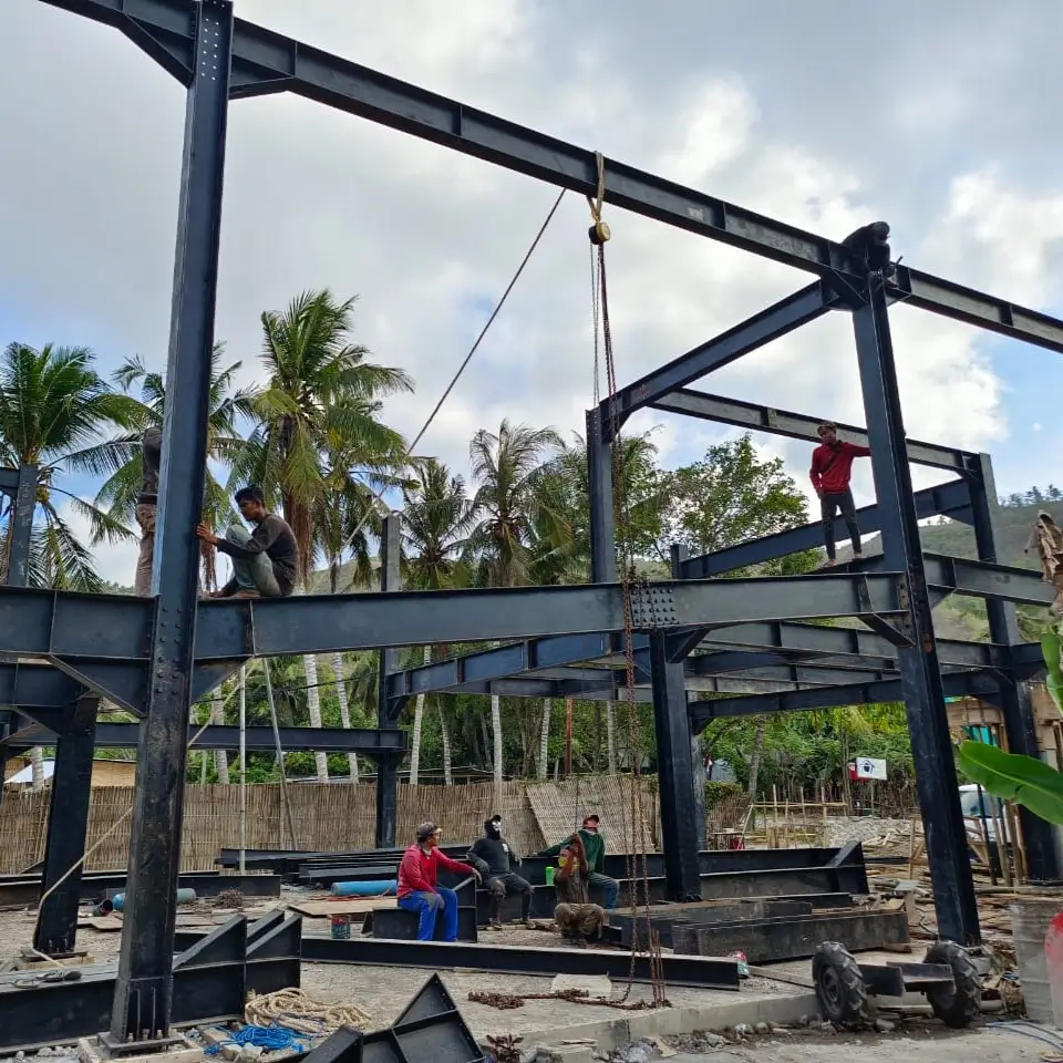 struktur konstruksi baja