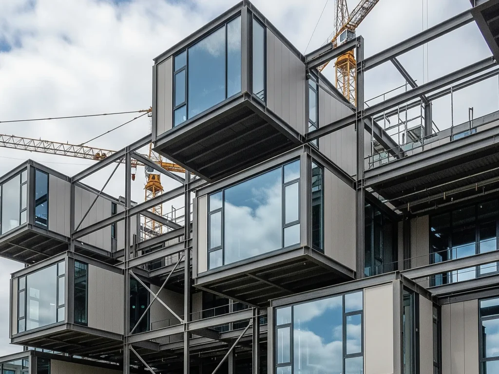 Konstruksi Modular Baja